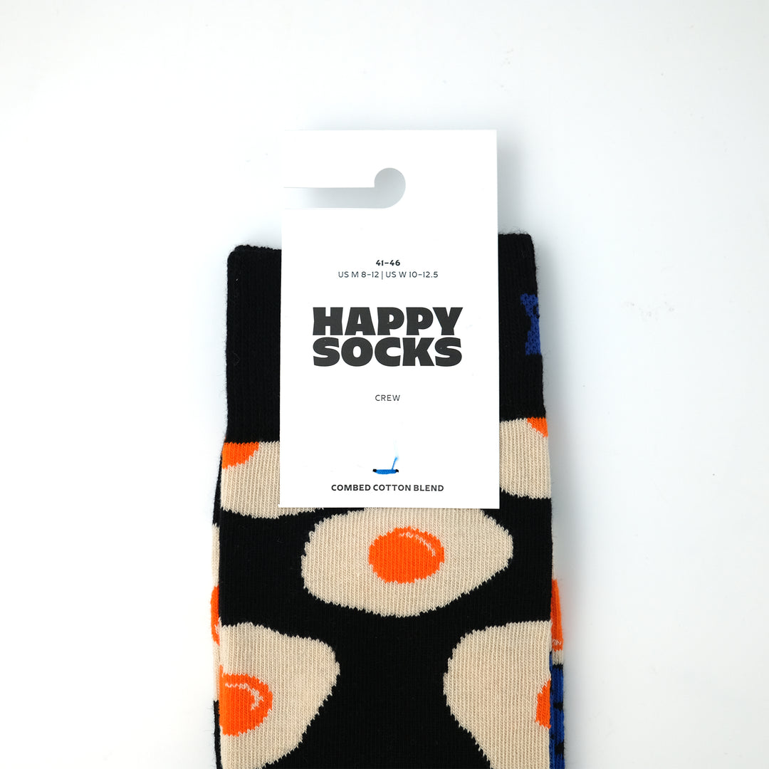 Sunny Side Up Sock BLACK