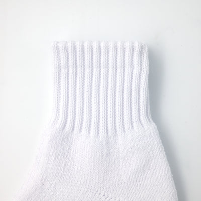 ショートソックス3P シンカーWHITEロゴ無地