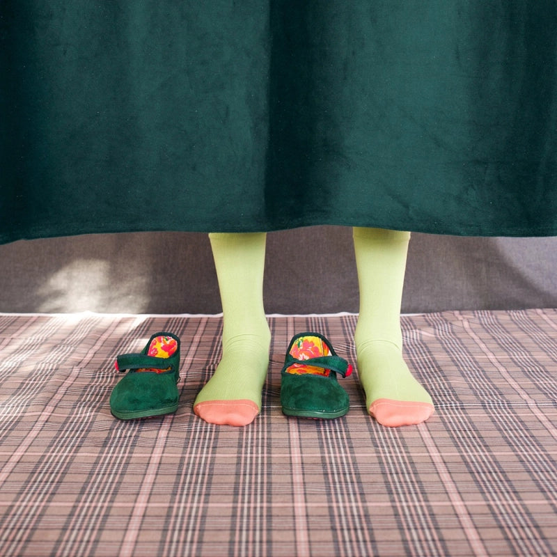 Sock Plain Lime