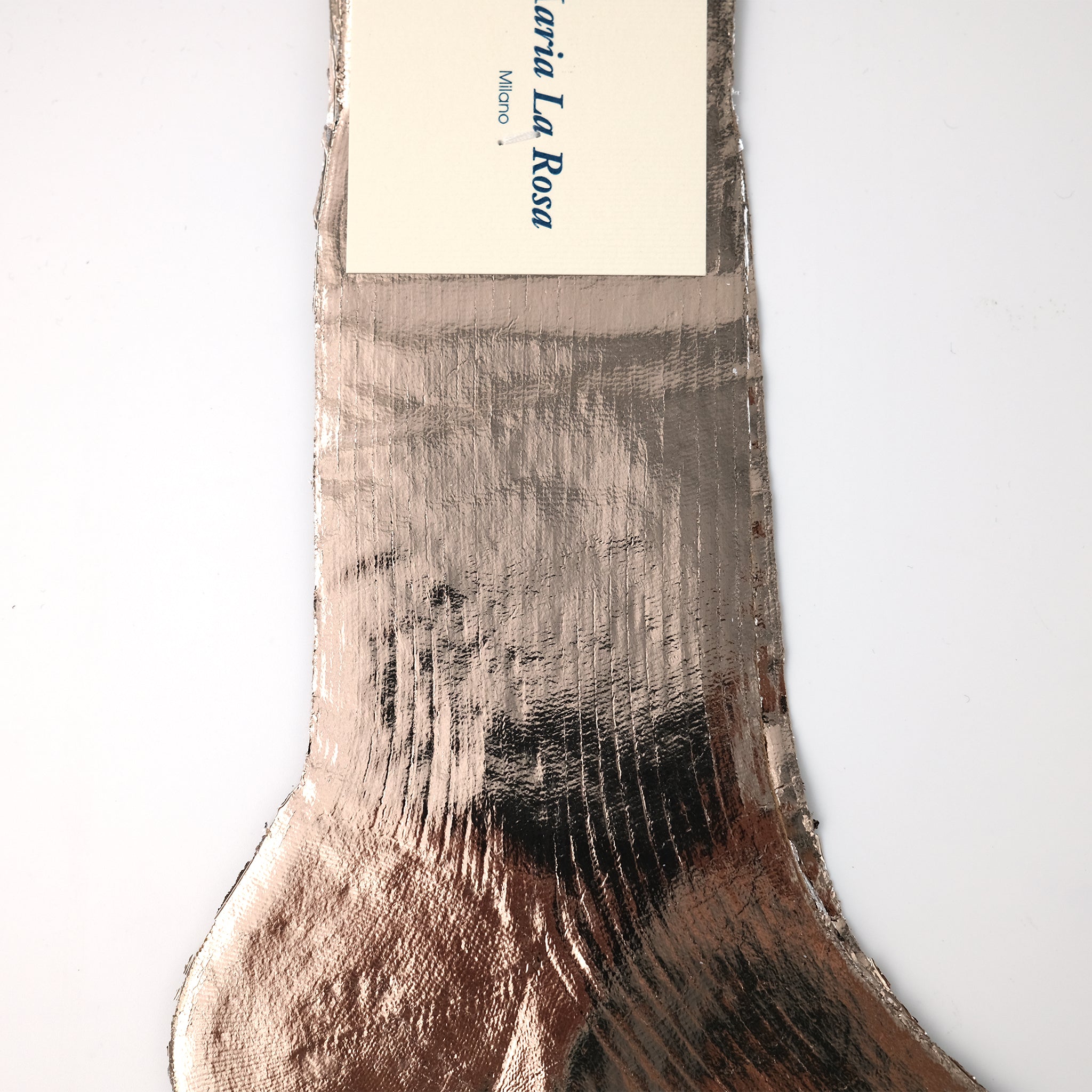 One Ribbed Laminated Bruciato – SOCKSTORE™