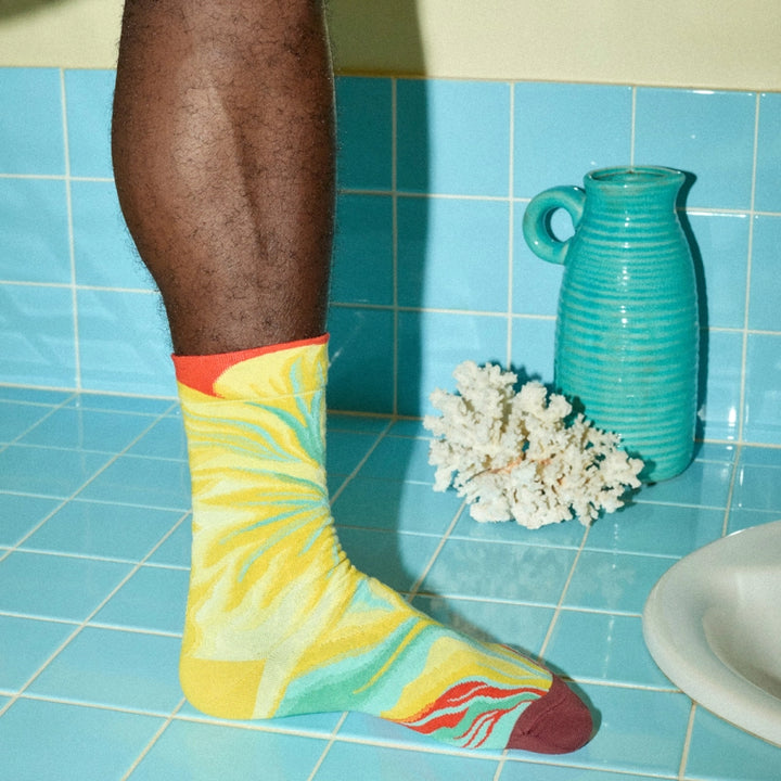 Sock Fleur Multico