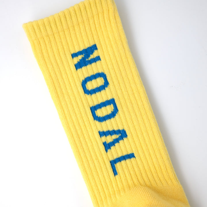 NODAL Logo Socks LEMON