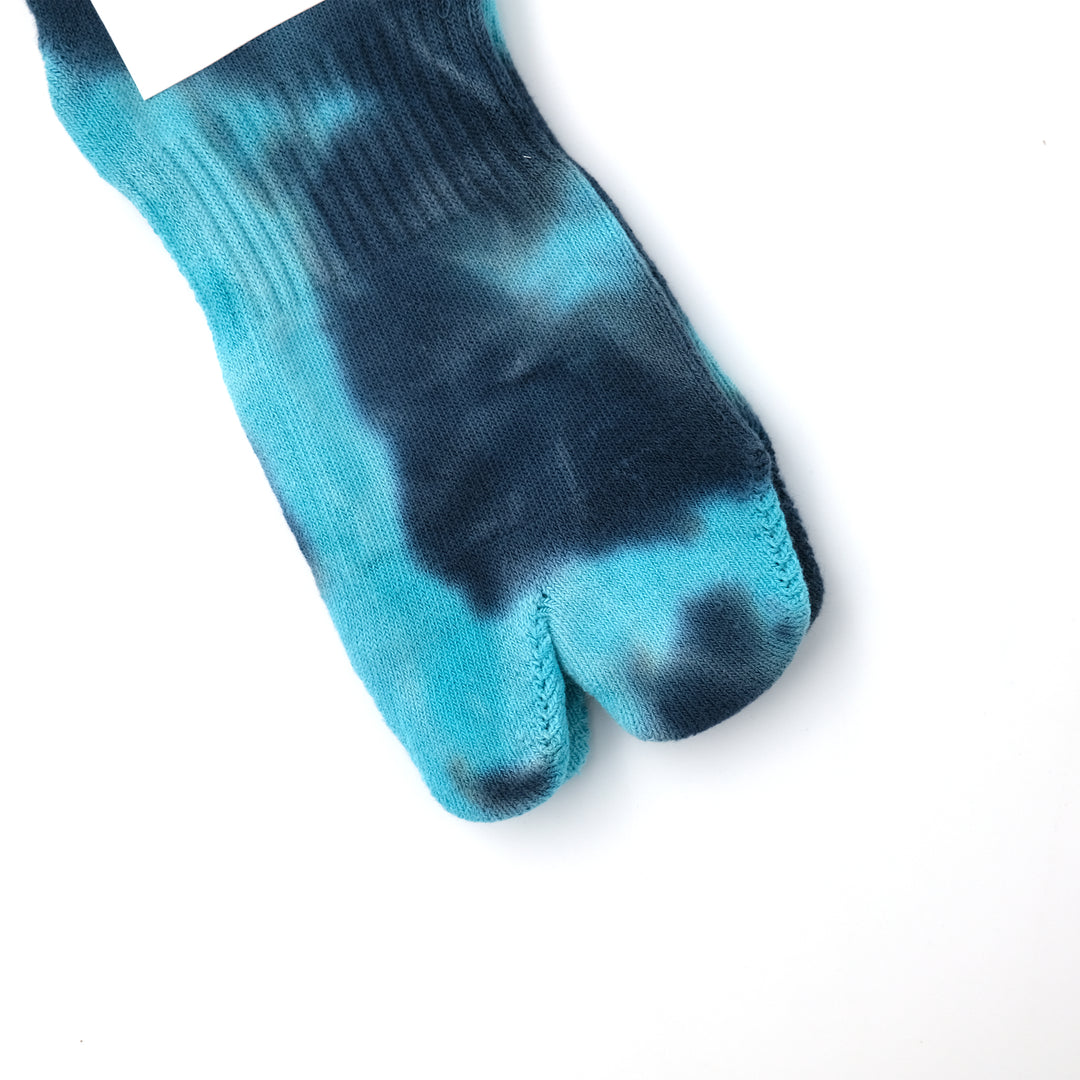 Tie Dye Socks BLUE × NAVY