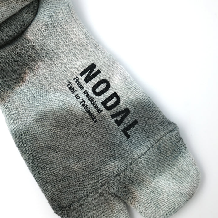 Tie Dye Socks LIGHT GRAY × CHARCOAL