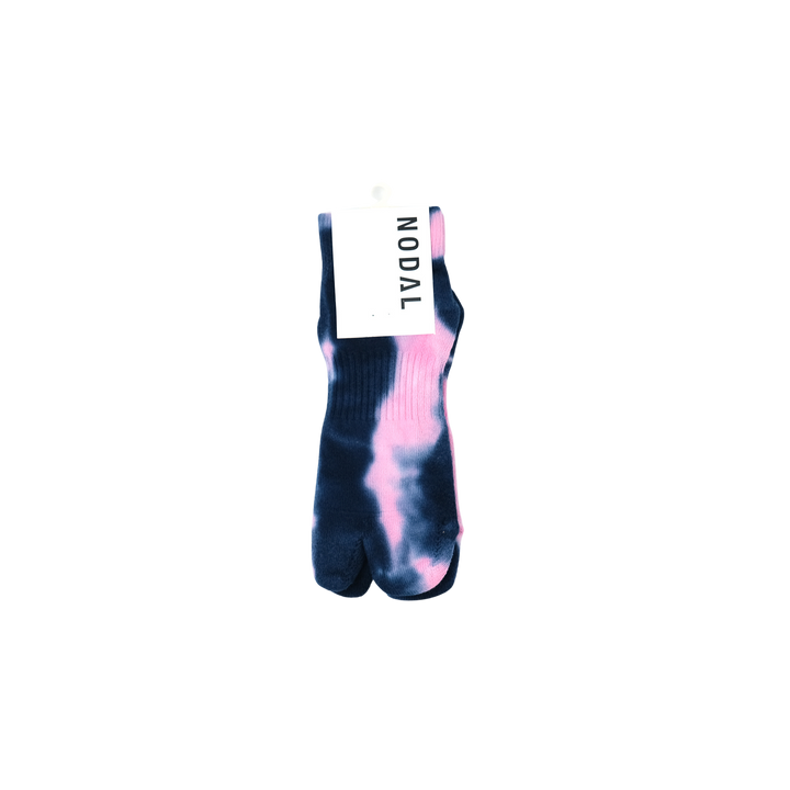 Tie Dye Socks PINK × NAVY