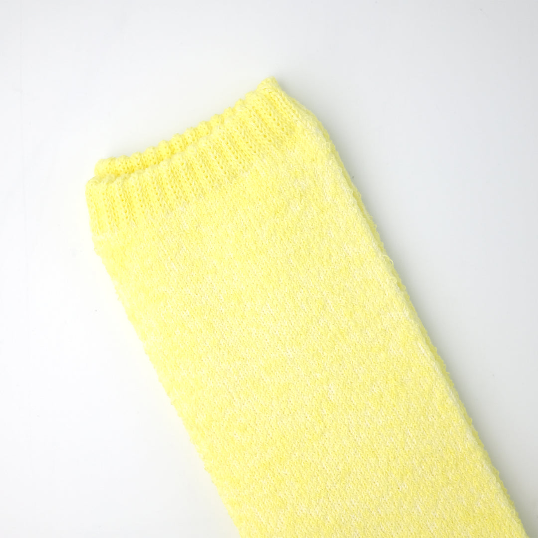 Towel Socks PALE YELLOW