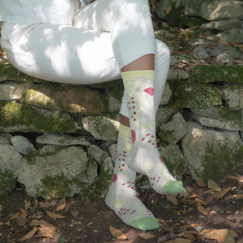 Sock Pavlova Jaune Pâle