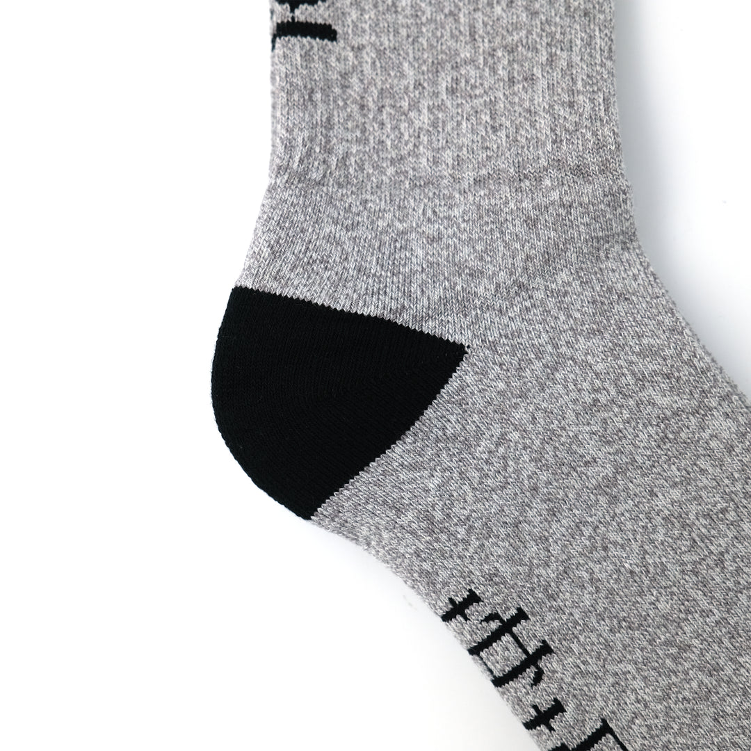 MELANGE OG SOCKS 23 LIGHT GRAY