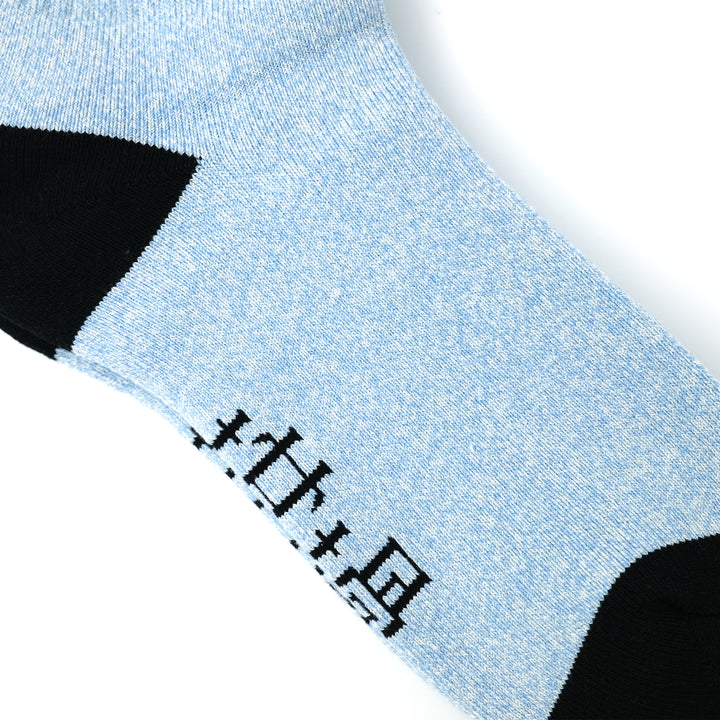 MELANGE OG SOCKS 23 SKY BLUE