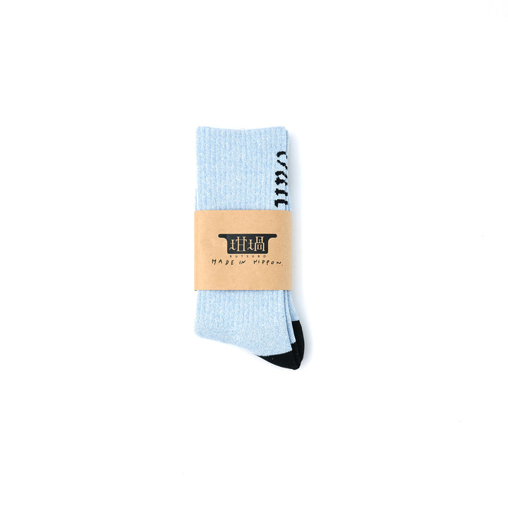 MELANGE OG SOCKS 23 SKY BLUE