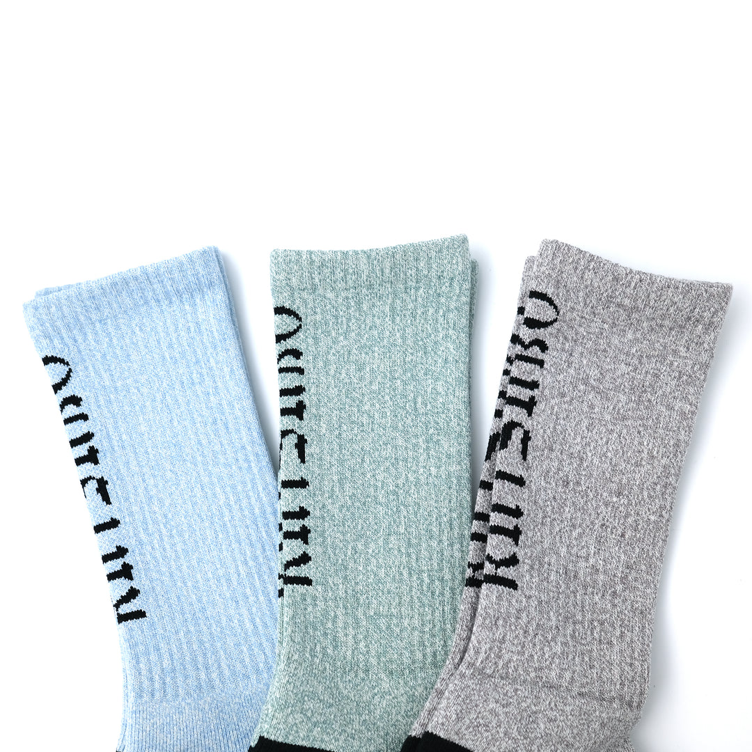 MELANGE OG SOCKS 23 SKY BLUE