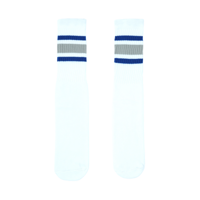 19インチ ラインチューブソックス ROYAL BLUE/GREY