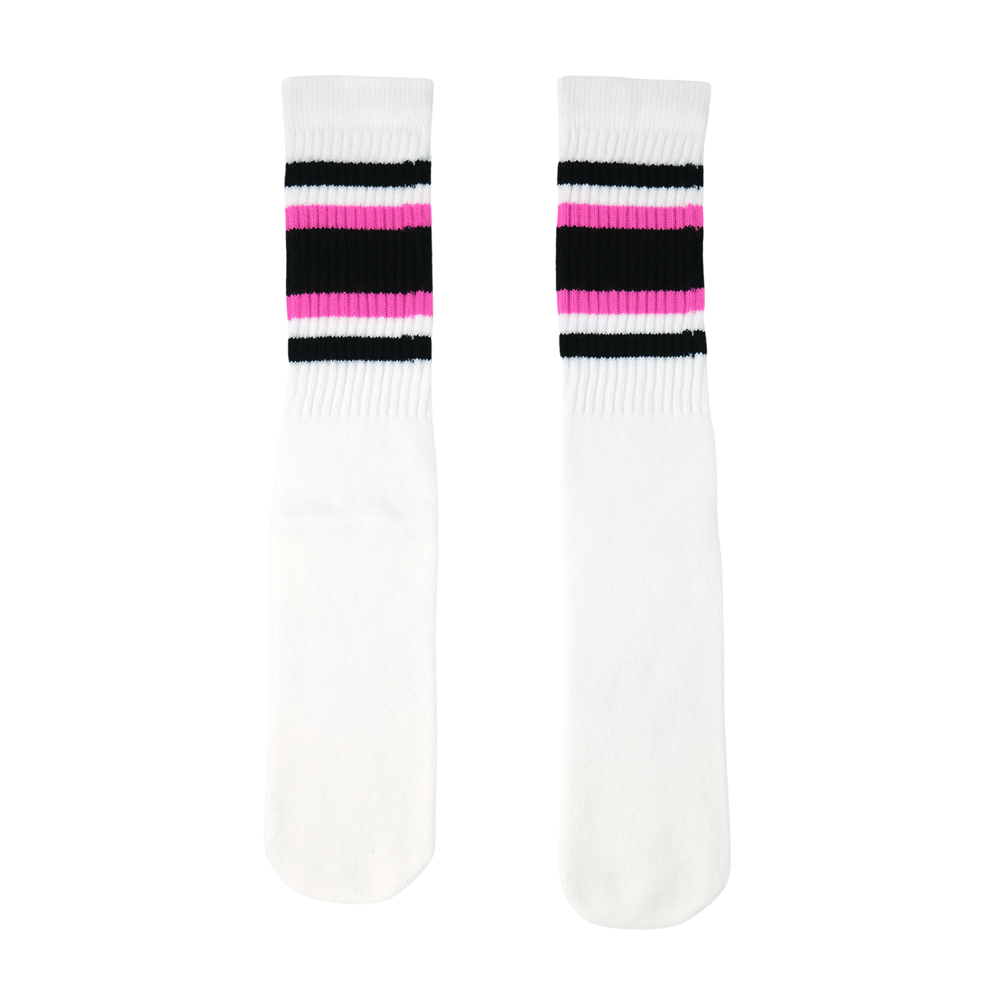 19インチ ラインチューブソックス BLACK/HOT PINK