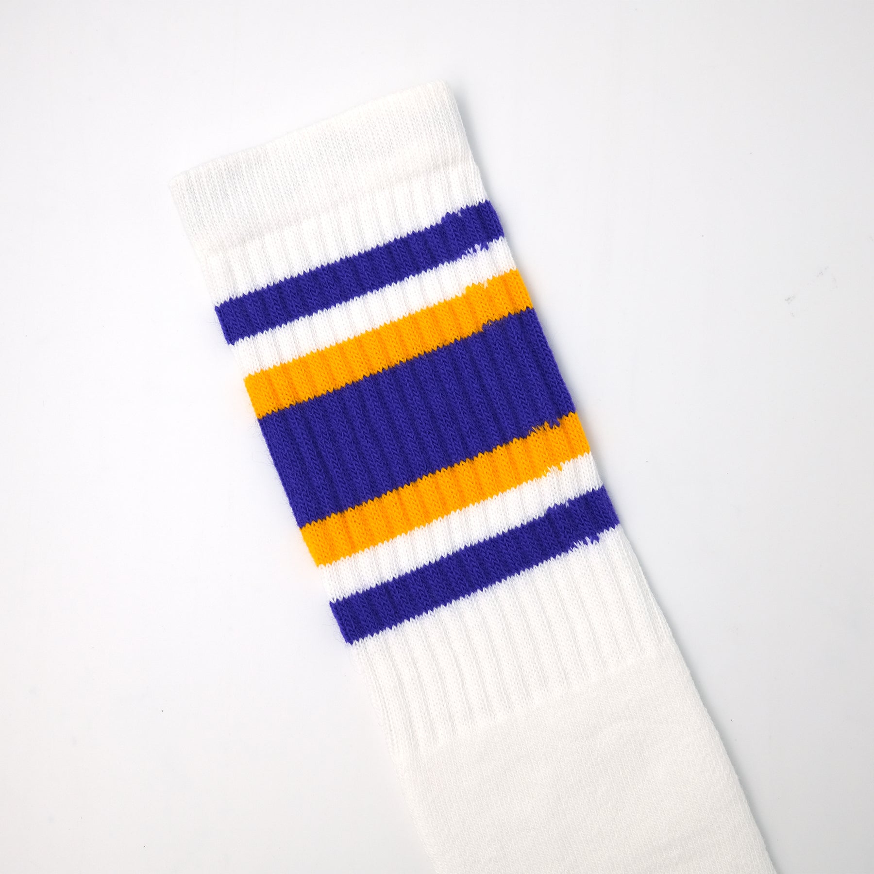 22インチ ラインチューブソックス PURPLE/GOLD – SOCKSTORE™