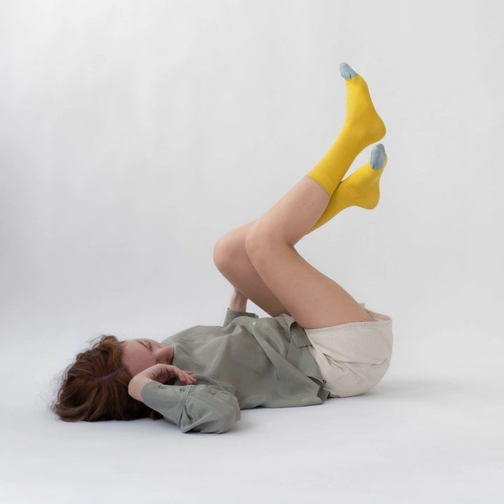 Sock Plain Sulfure