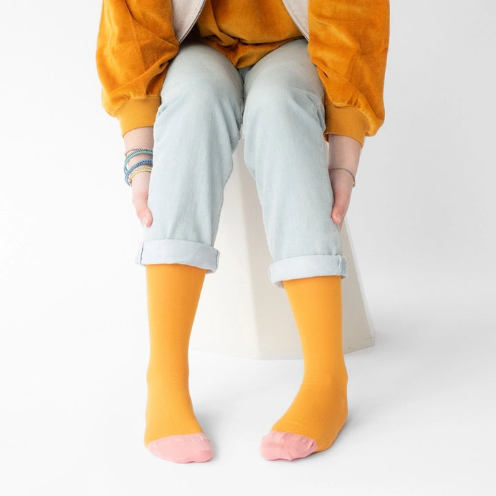 Sock Plain Curcuma