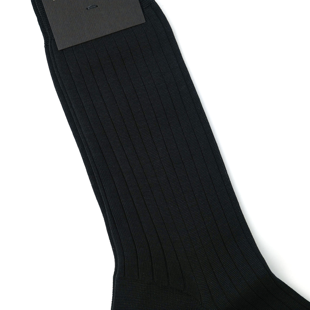 フィロスコッチアコットン クラシックリブ クルーソックス 10.5inch