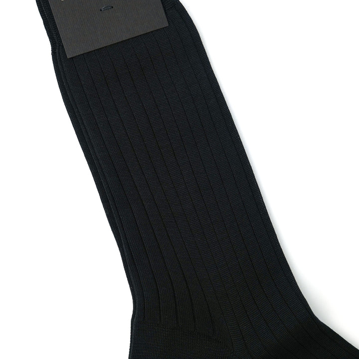 フィロスコッチアコットン クラシックリブ クルーソックス 10.5inch