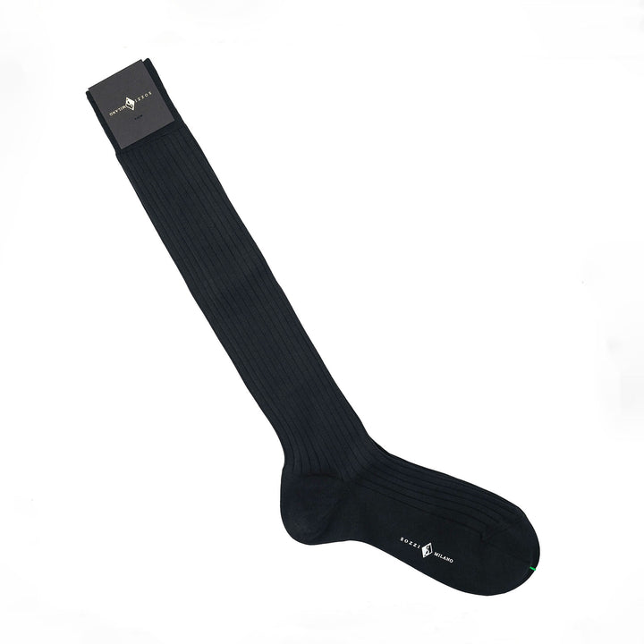 フィロスコッチアコットン クラシックリブ クルーソックス 10.5inch