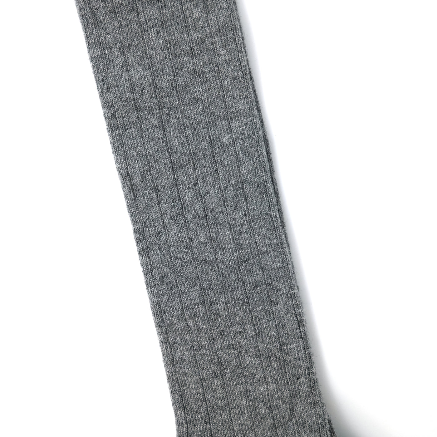 COSTA GRANDE UNITA カシミアブレンド クラシックリブ ロングホーズ LIGHT GRAY