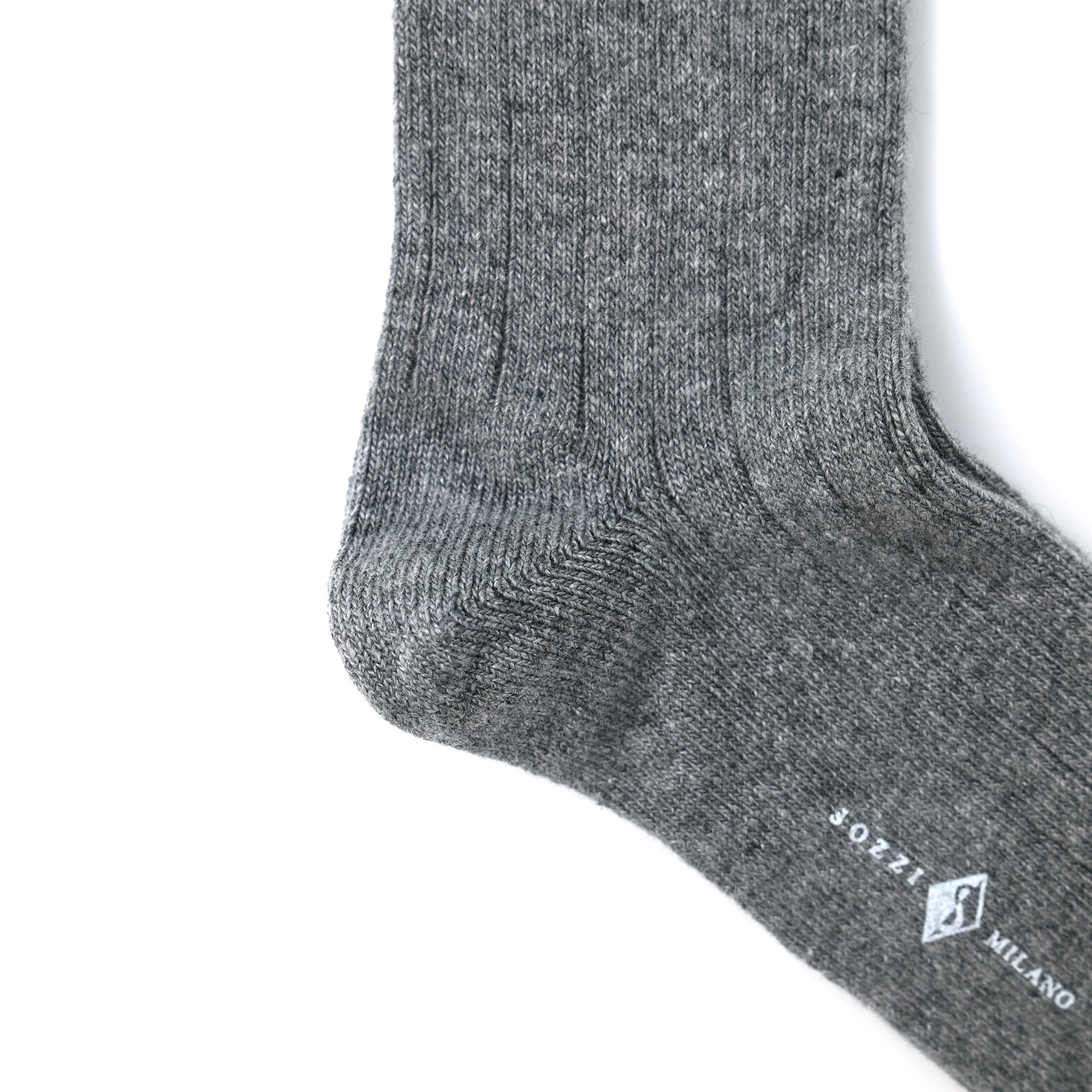 COSTA GRANDE UNITA カシミアブレンド クラシックリブ ロングホーズ