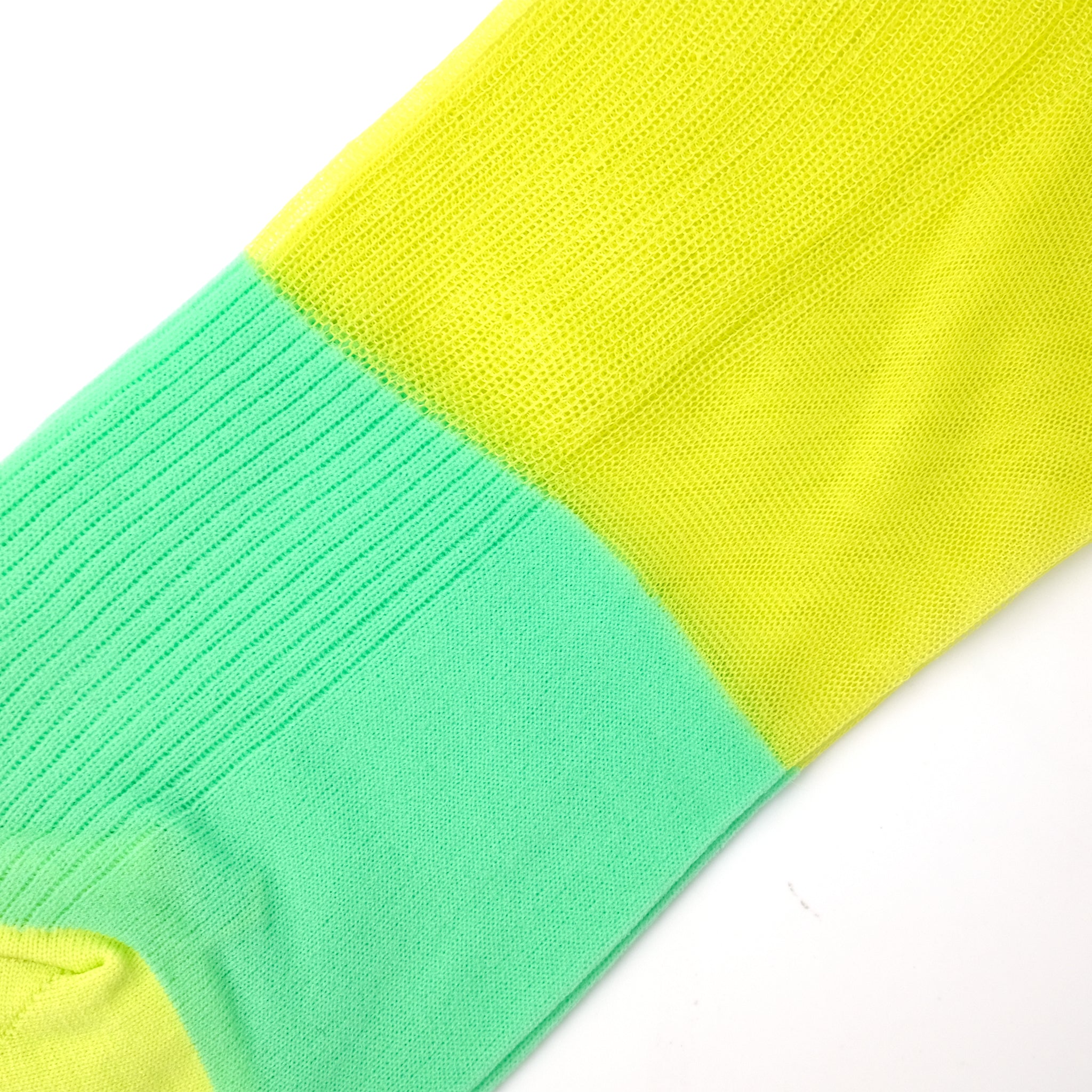 RIB SEE THROUGH SOCKS / リブシースルーソックス YELLOW – SOCKSTORE™