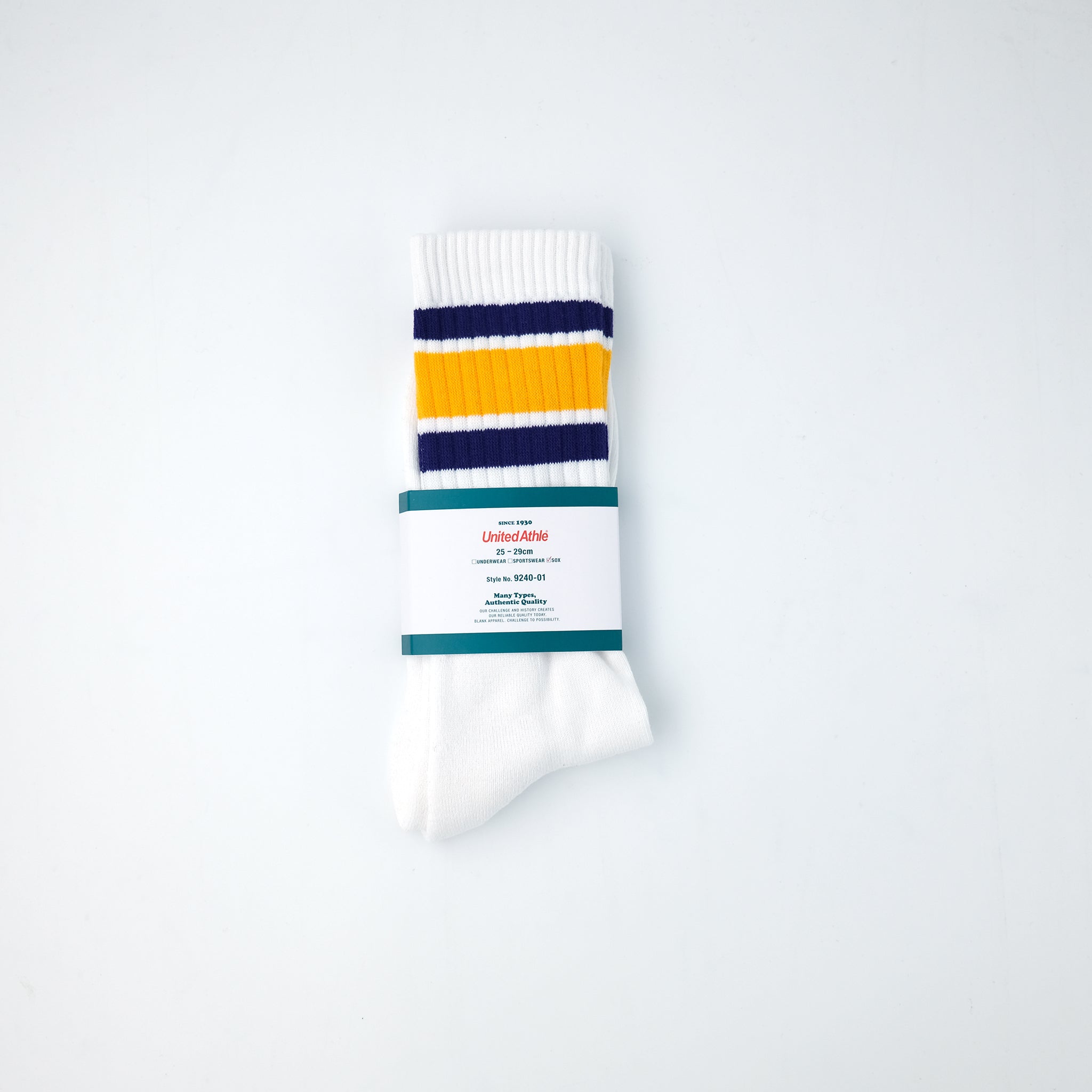 MENS ラインソックス WHITE/PURPLE/GOLD – SOCKSTORE™