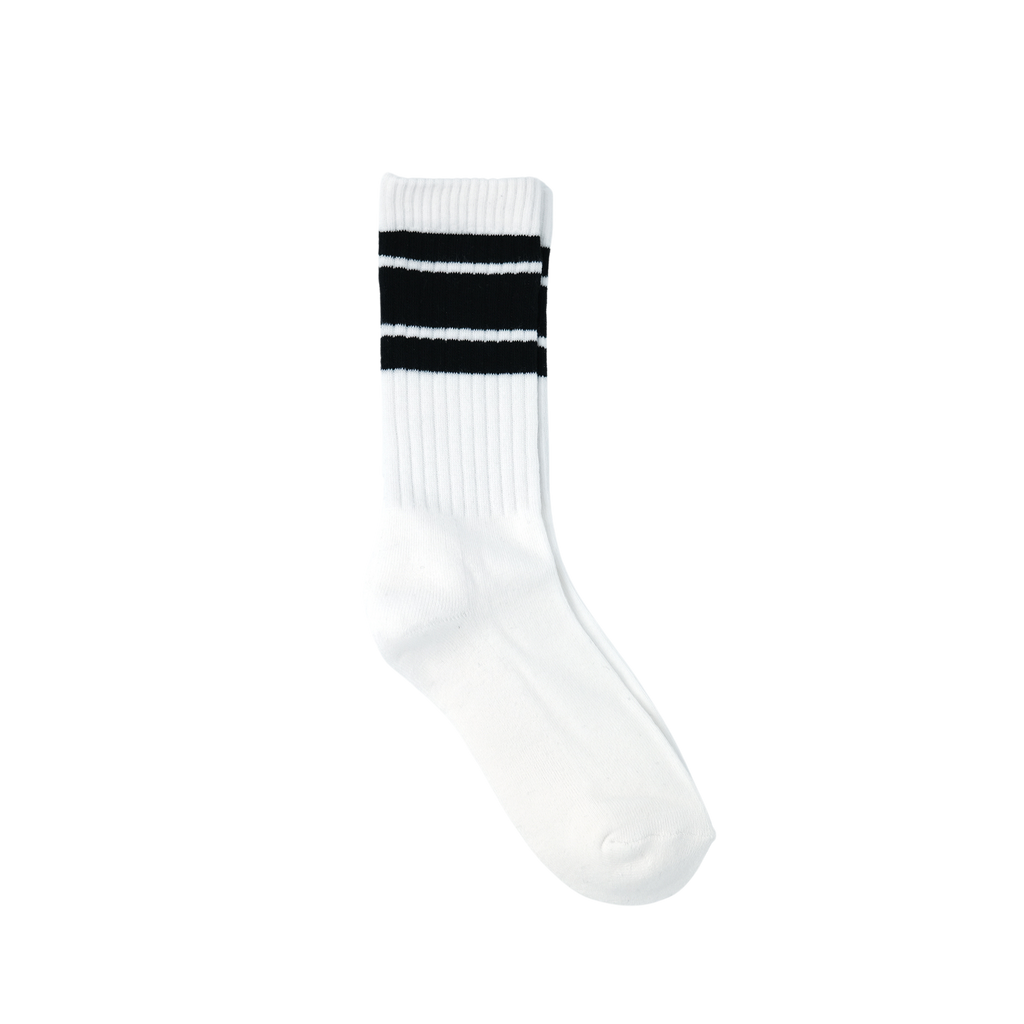 WOMENS ラインソックス WHITE/BLACK – SOCKSTORE™