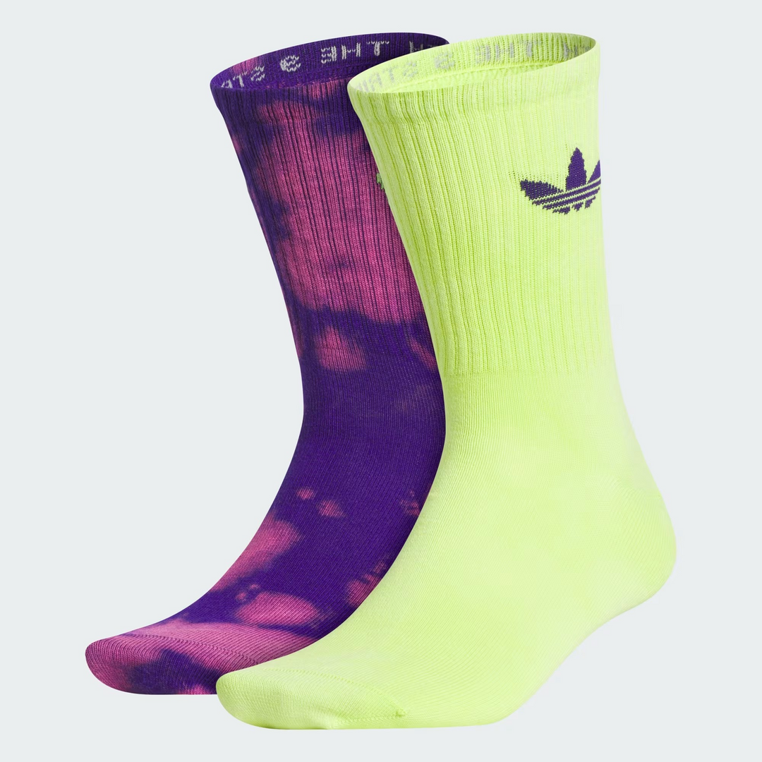 adidas Originals ACID WASH 2PACK COLLEGE PURPLE/SOLAR SLIME