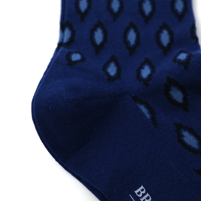 UNICA COLLECTION SOCKS CREST BLUE