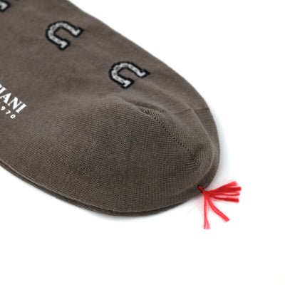 UNICA COLLECTION SOCKS HORSESHOE GREIGE