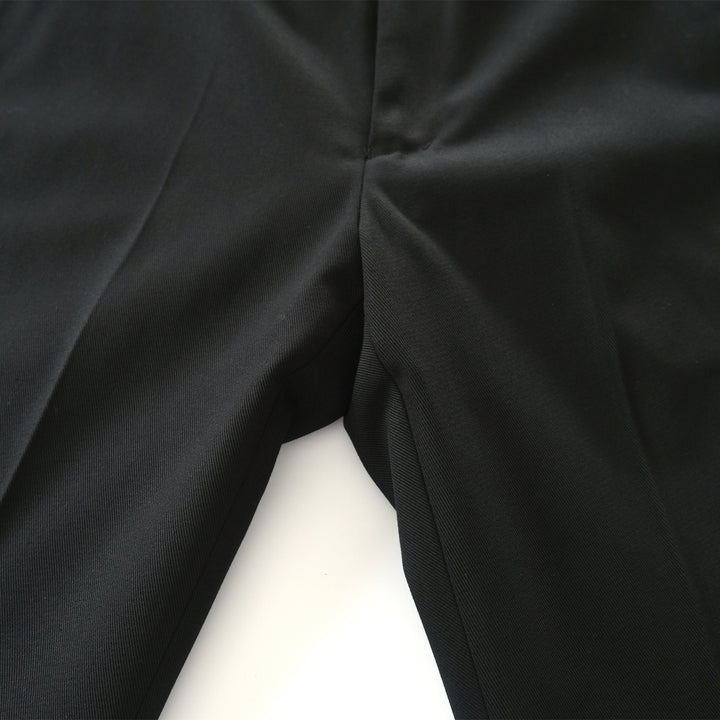 HARD-TWISTED TWILL TAPERED PANTS