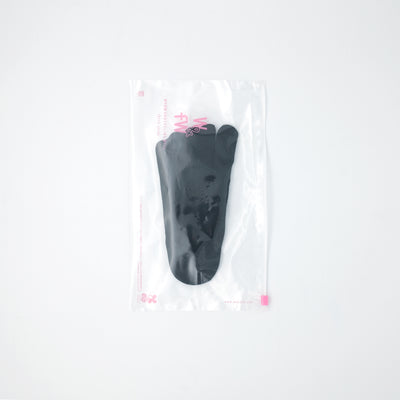 シルクラメTABIカバーソックス BLACK