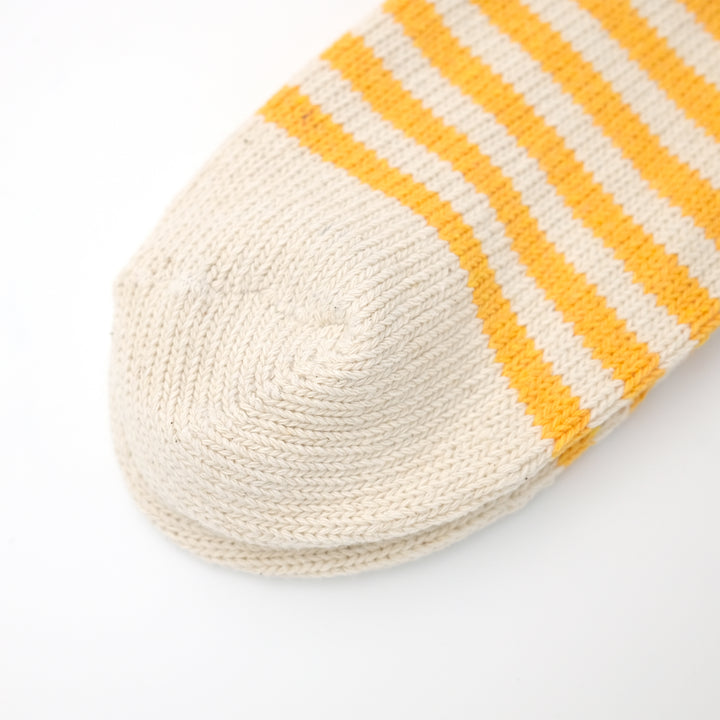 MARINE COLLECTION Stripes White & Yellow Socks