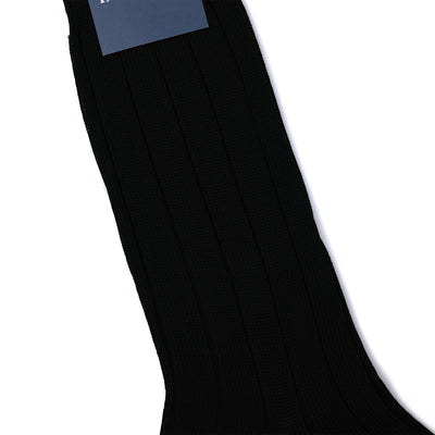 FAT RIB SOCKS BLACK