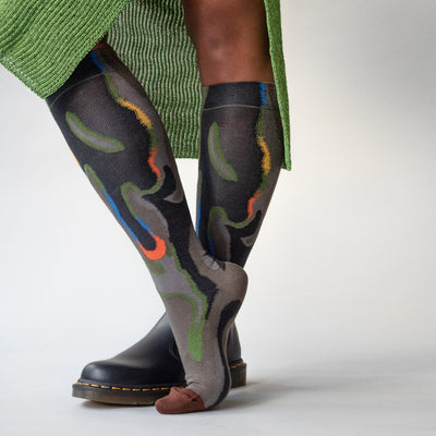 Knee High Melting Umber