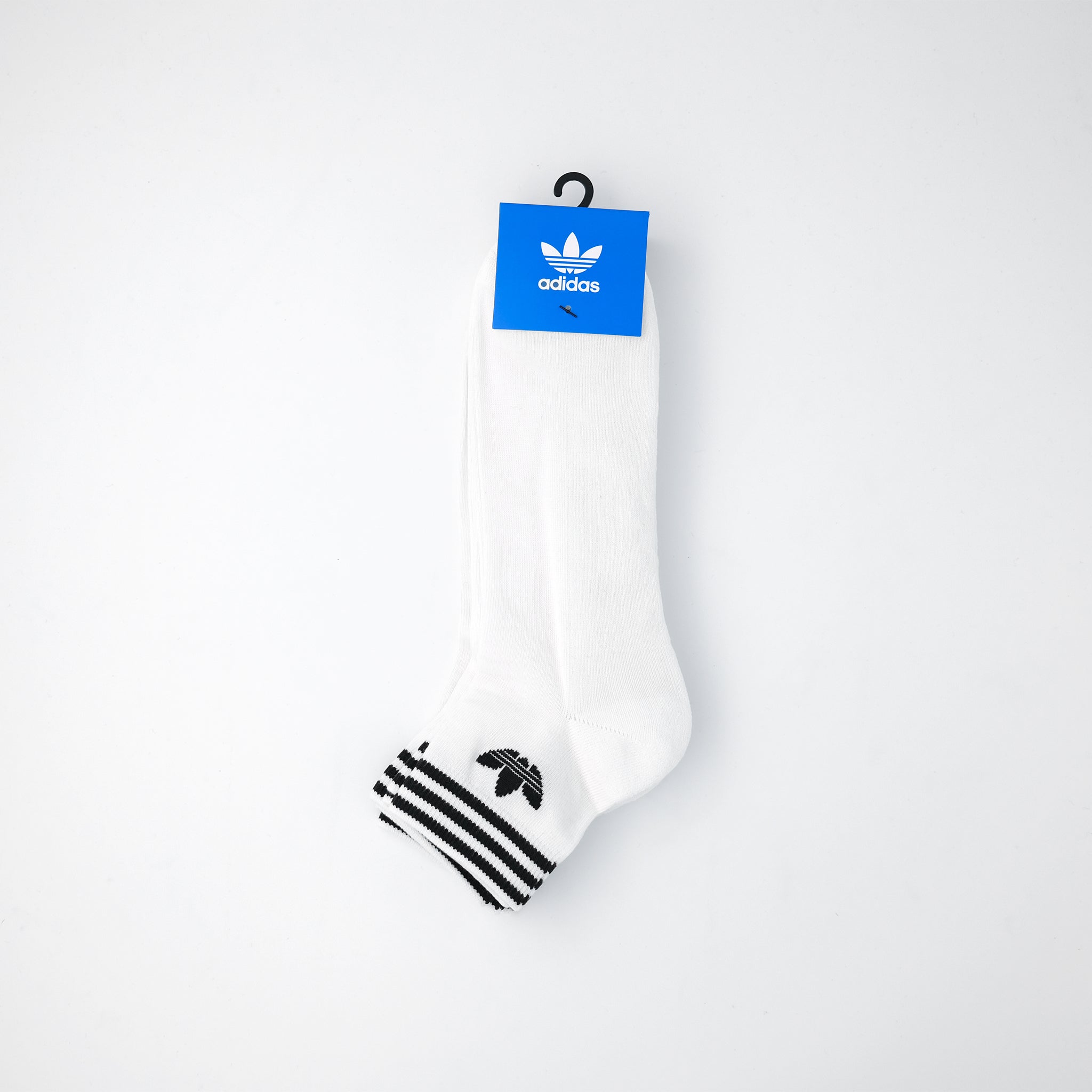 adidas Originals トレフォイル アンクルソックス 3PACK WHITE