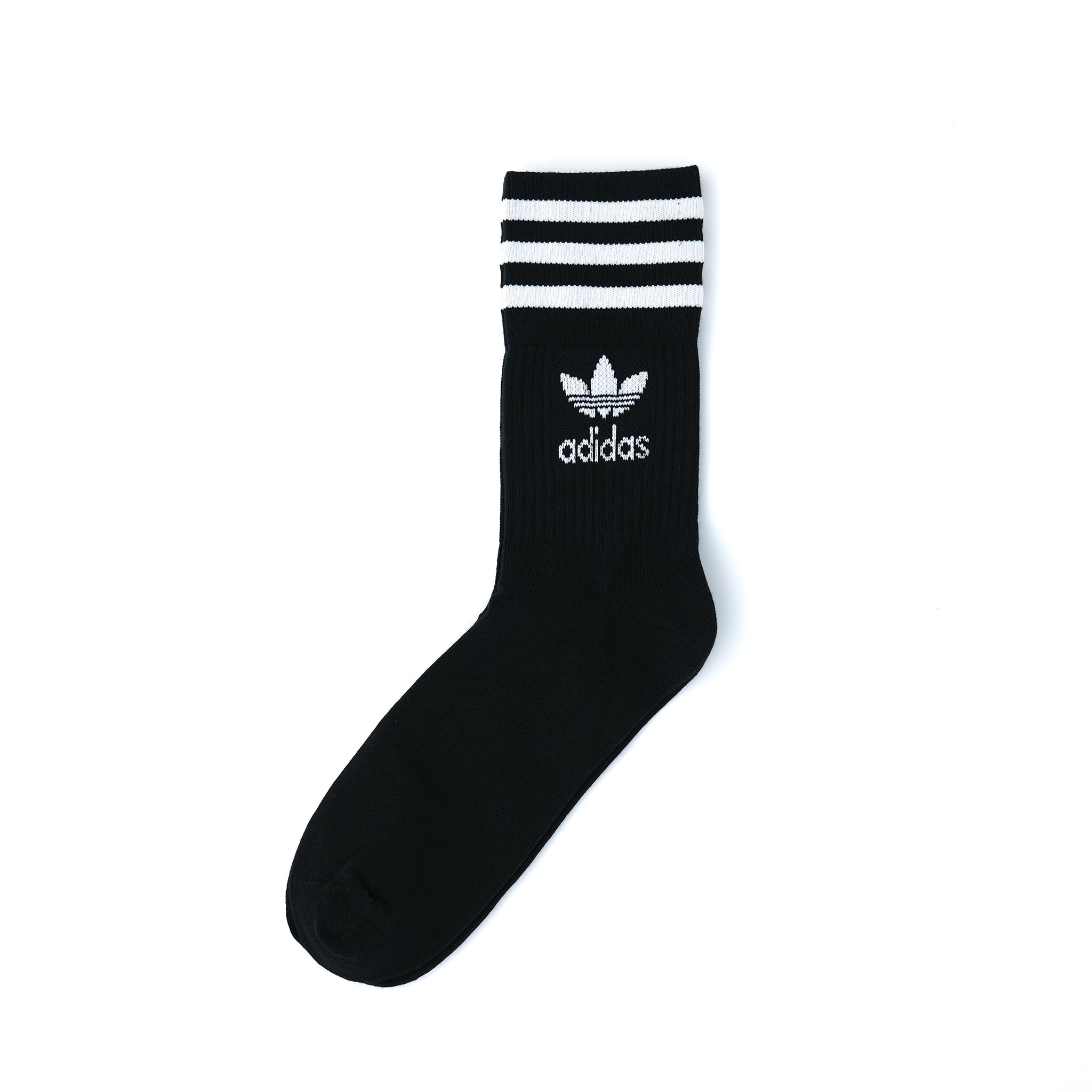 adidas Originals ミッドカット クルーソックス 3PACK BLACK – SOCKSTORE™