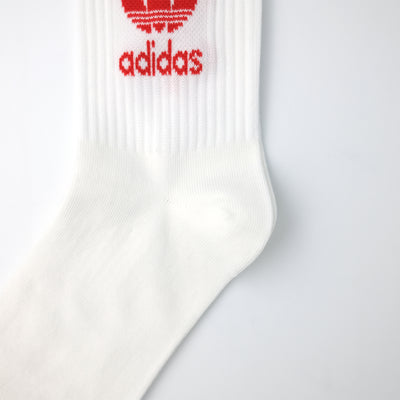 adidas Originals ミッドカット クルーソックス 3PACK MULTI