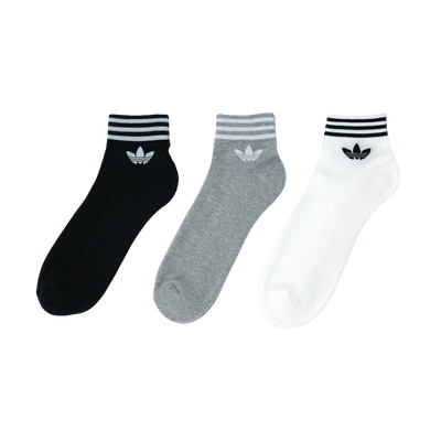 adidas Originals トレフォイル アンクルソックス 3PACK MULTI