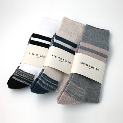 COMFORT PILE SOCKS BEIGE