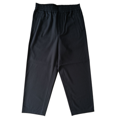 HIGH TWISTED TWILL WIDE PANTS