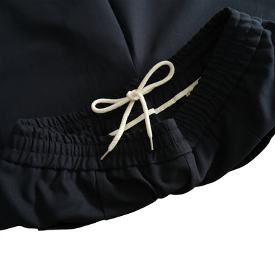 HIGH TWISTED TWILL WIDE PANTS