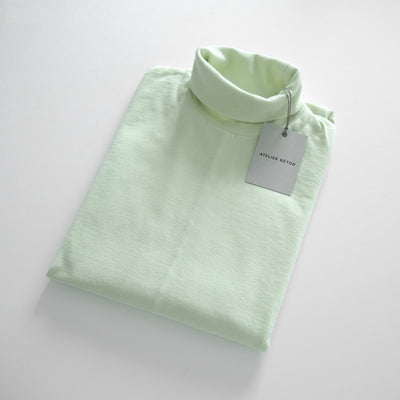SOFT PILE HIGH NECK YELLOW