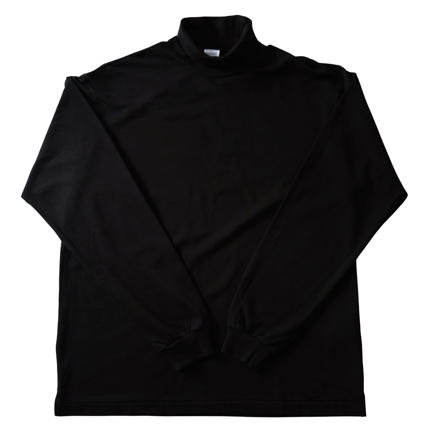 INLAY PILE HIGH NECK BLACK