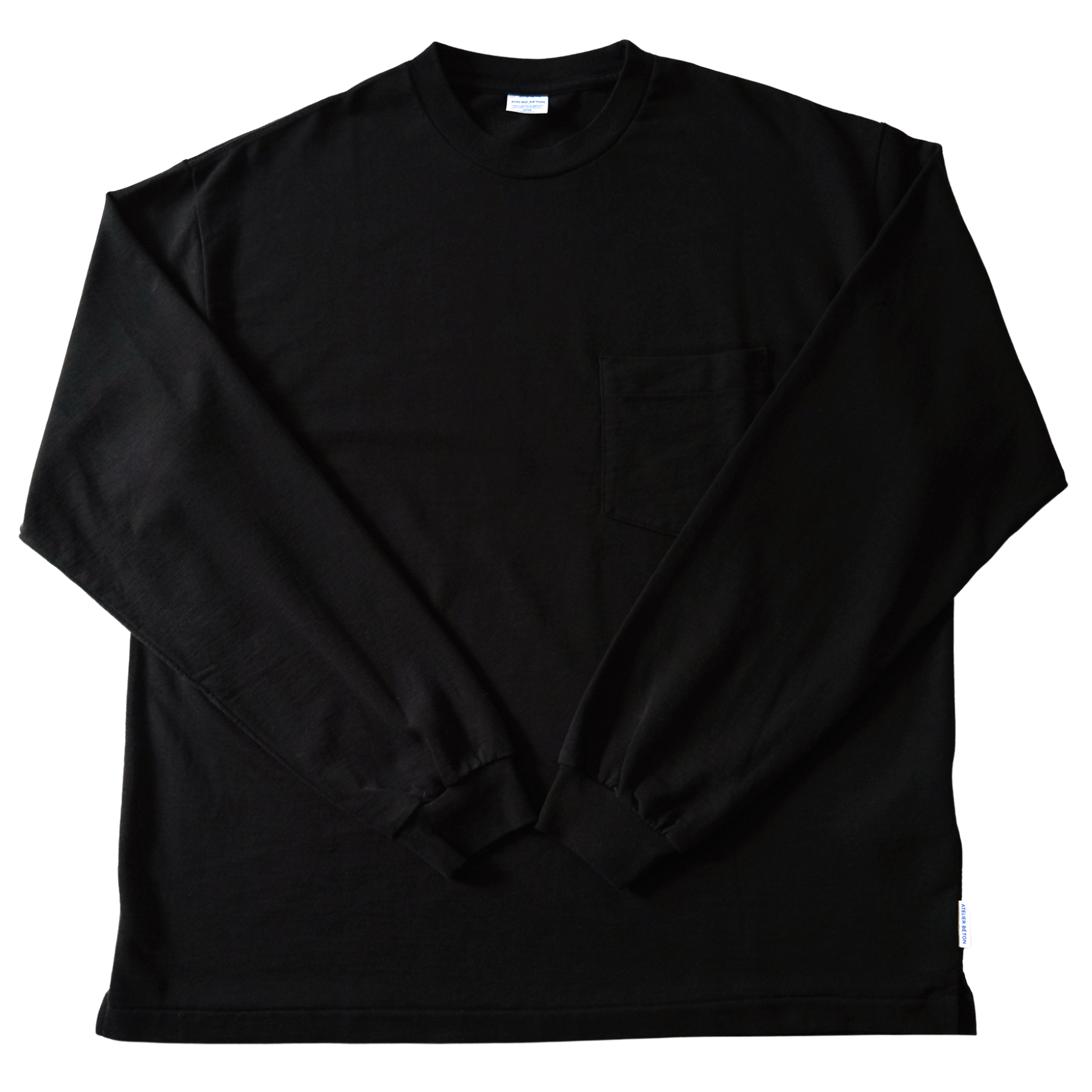 INLAY PILE POCKET LONG SLEEVE BLACK – SOCKSTORE™