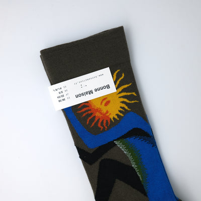 Sock Sun Khaki