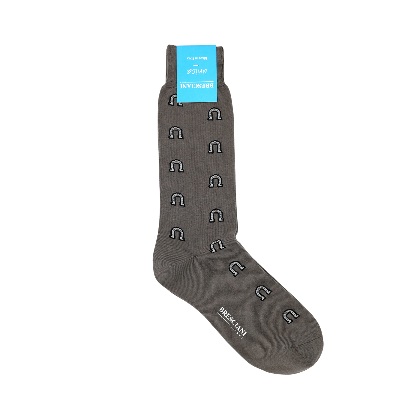 UNICA COLLECTION SOCKS HORSESHOE GREIGE