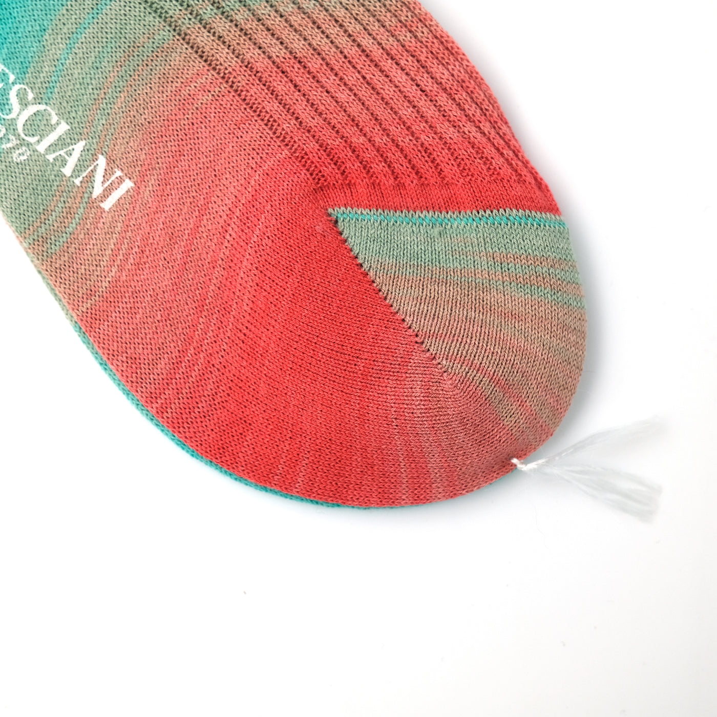 COLOR GRADATION RIB GREEN×RED