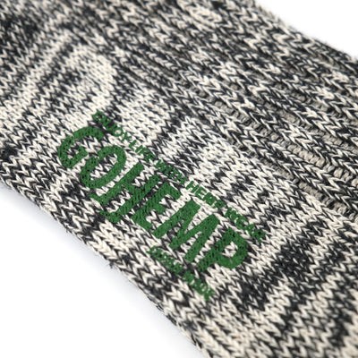 GOHEMP OCクルーソックス BLACK